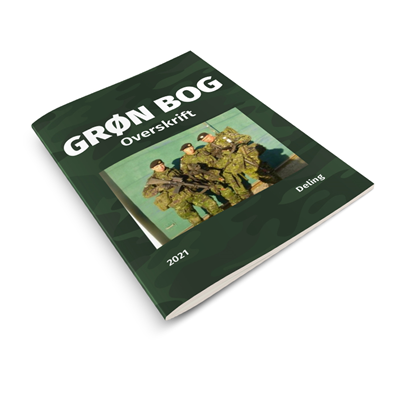 A4 Softcover Grøn bog